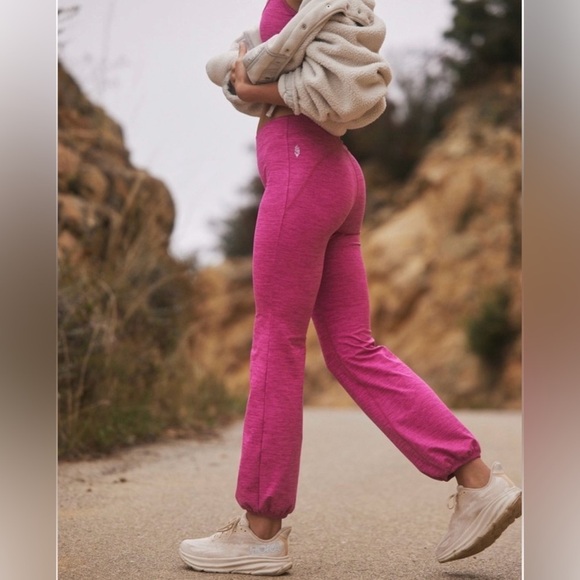 Free People Pants - NWT Let's Bounce Heathered Pants